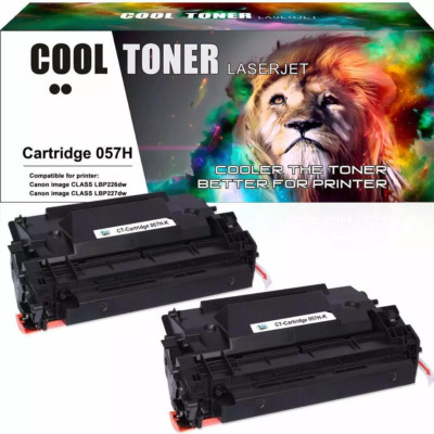 2-Pack CRG-057H Toner For Canon 057H MF445 MF448dw LBP227dw MF449dw MF325dn