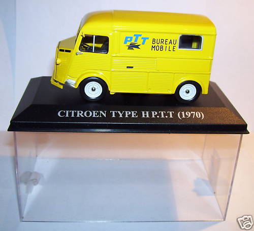 COFFRET CITROEN TYPE H hy Postes PTT France sur base Dinky Toys 25CP