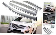 Sun/Rain Guards Wind Deflector Window Visors Compatible with 2017-2024