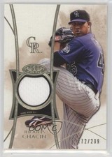 2014 Topps Tier One Relics 272/299 Jhoulys Chacin #TOR-JCH 1k5