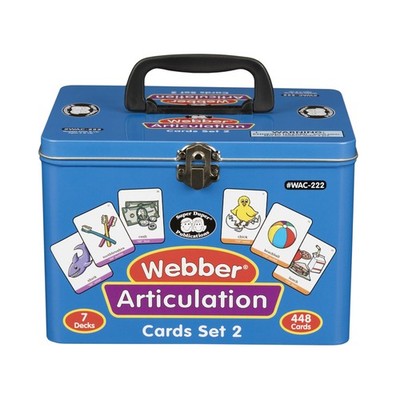 Super Duper Publications | Webber  Articulation Card Deck Set 7 (Combo Set 2)