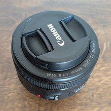 Canon EF 50mm f/1.8 STM Standard Prime Lens, Auto & Manual Focus, 49mm