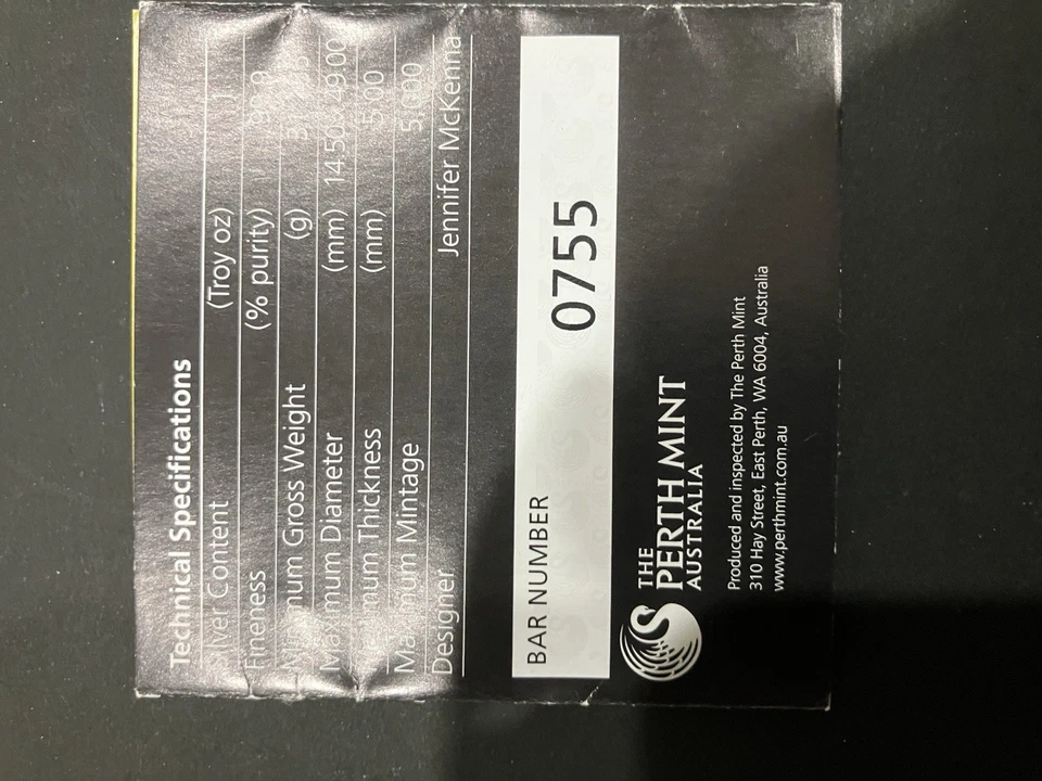 2016 Star Trek Deep Space Nine 1 oz .999 Silver Bar - Gold-Pressed Latinum Slip - image 4 of 4