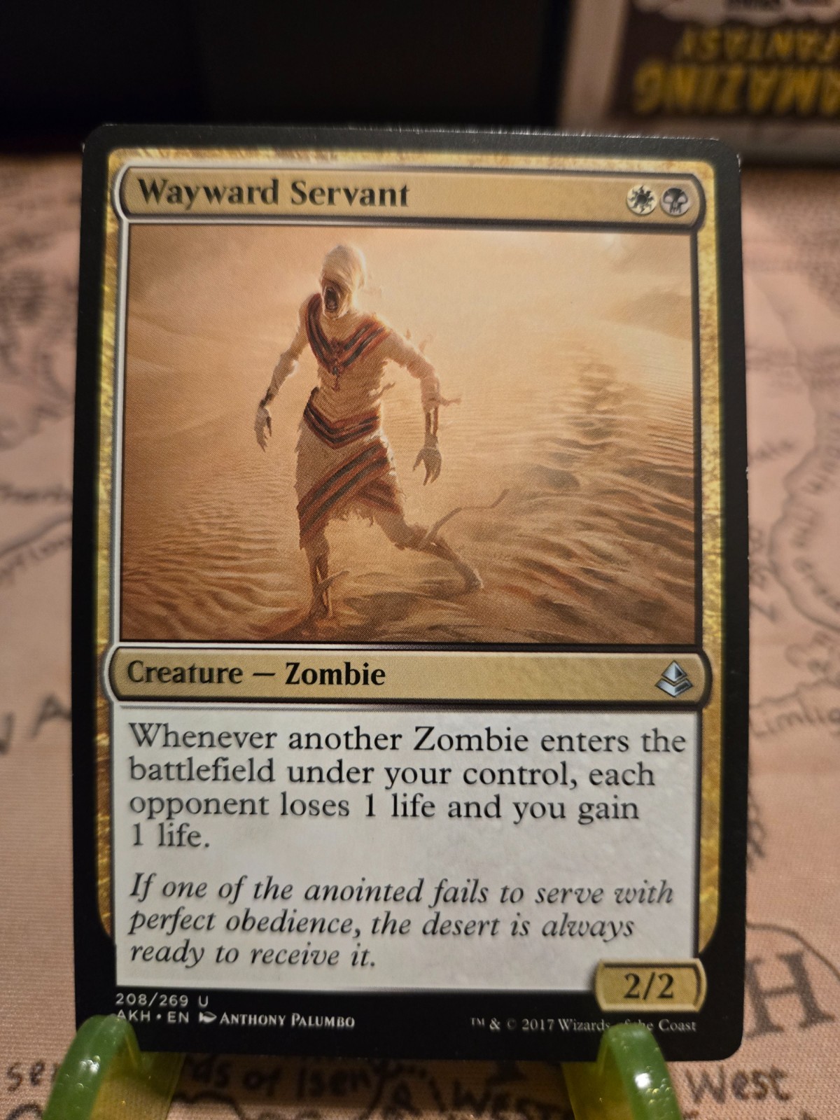MTG Wayward Servant Amonkhet Regular Uncommon NM