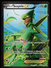 Sceptile EX 84/98 Ultra Rare Full Art XY Ancient Origins Pokémon Card