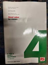 RADIO SPARES CATALOGUE IT TEST SAFETY EQUIPMENT NUMBER 4 OCT 2011