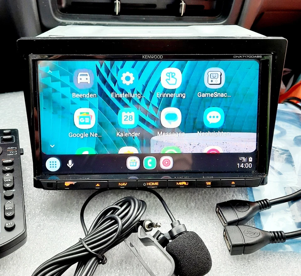 KENWOOD DNX7170DABS USB DAB+ CarPlay Bluetooth NAVIGATION Android 2Din Autoradio - Bild 2 von 4