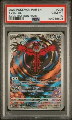 【PSA10】イベルタル　Yveltal 海外版　25th PSA 10 Yveltal - 205/182 - Paradox Rift - Pokemon - Read