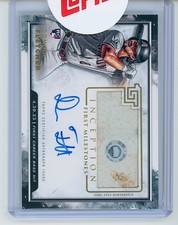 2023 Topps Inception Dominic Fletcher First Milestones Autograph Relic 69/99 RC