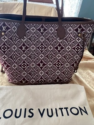 Louis Vuitton 1854 Neverfull MM Monogram Tote Bordeaux Limited Edition 