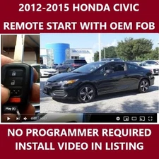 Plug and Play Remote Start Fits 2012-2015 Honda Civic