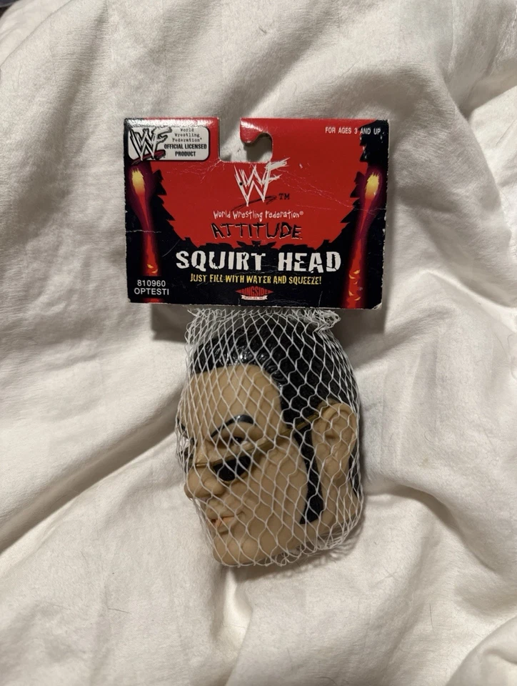 WWF The Rock Attitude Squirt Head Foto 2 de 4