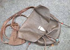 Suede Leather Possibles Bag