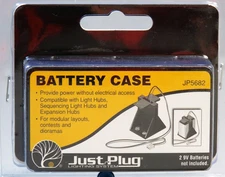 JP5682 Just Plug Battery Case – Easy Power Supply for Model Scenery Lighting