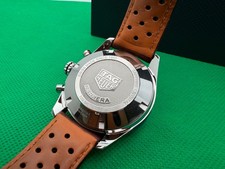 TAG Heuer Carrera CBM2112 Calibre 16 Stainless Steel Blue Dial Mens Watch 41mm 9