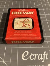 Atari 2600 Freeway Game Cartridge Tested Vintage 1981