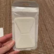 Elite Screens Elite Tech Gear Secure Phone Wallet Holder with Stand. White. New 