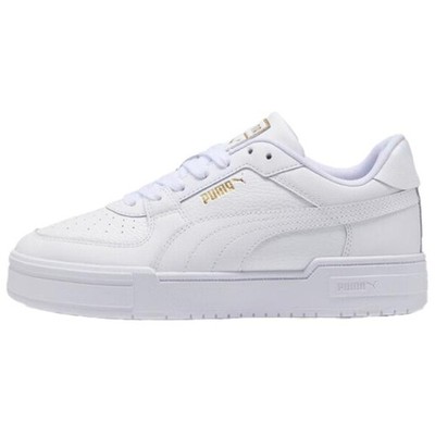 PUMA Ca Pro Anti Slip Wear Resistant Low Top Skateboard Shoes Unisex White MT