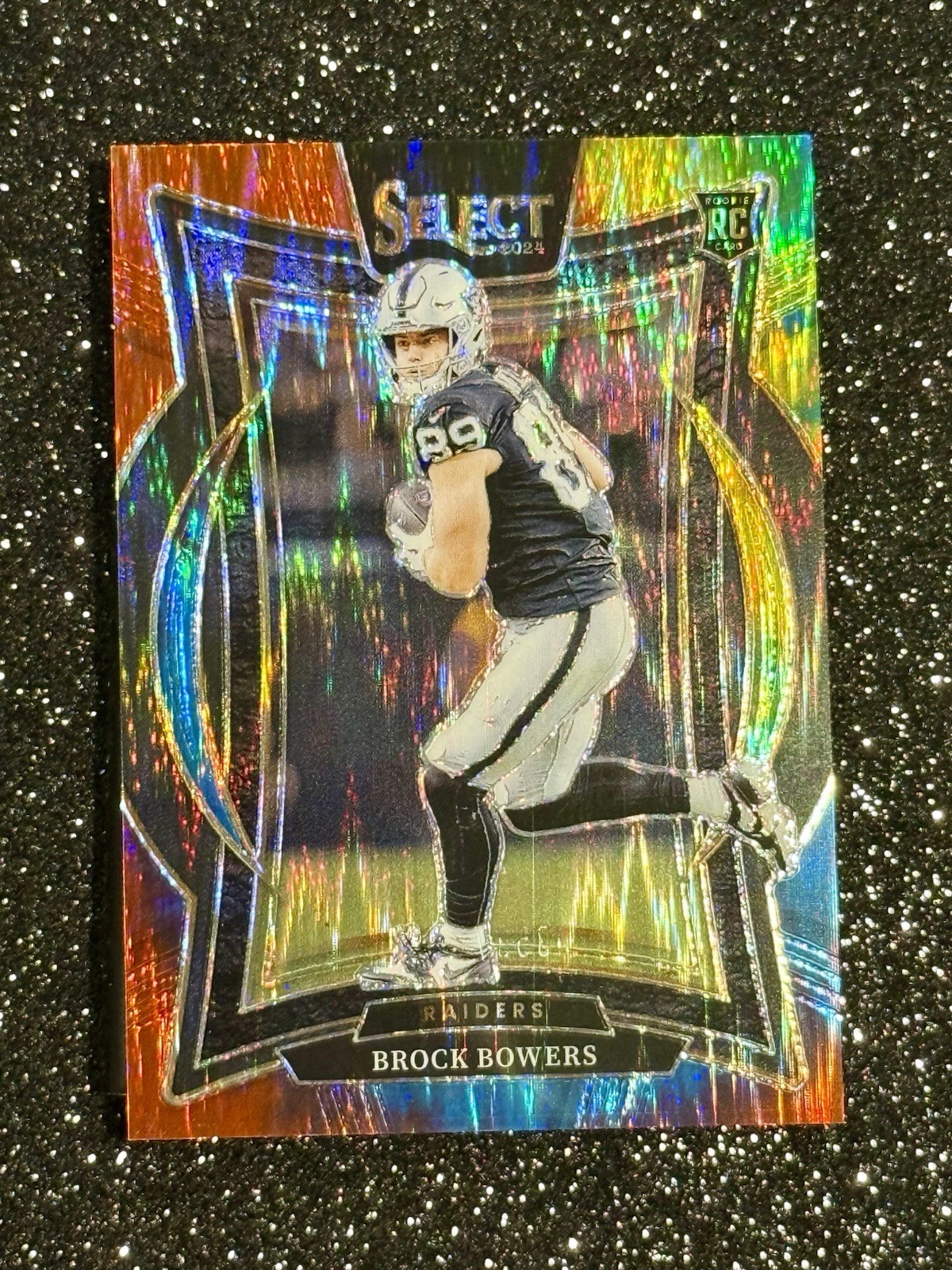 2024 Select Brock Bowers Concourse Tie Dye /25