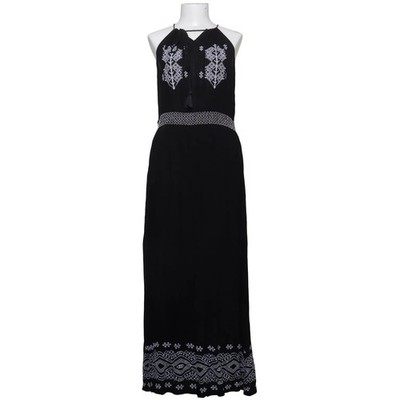 Eksept, Maxikleid, Größe: L, Schwarz/Weiß, Print, Damen #uPg