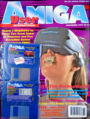 AMIGA USER INTERNATIONAL NOVEMBER 1994 (AUI - MAGAZIN+DISKS) #2EN