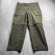 Boys Scouts Of America Pants Mens Green Cargo Switchback Uniform Size 32