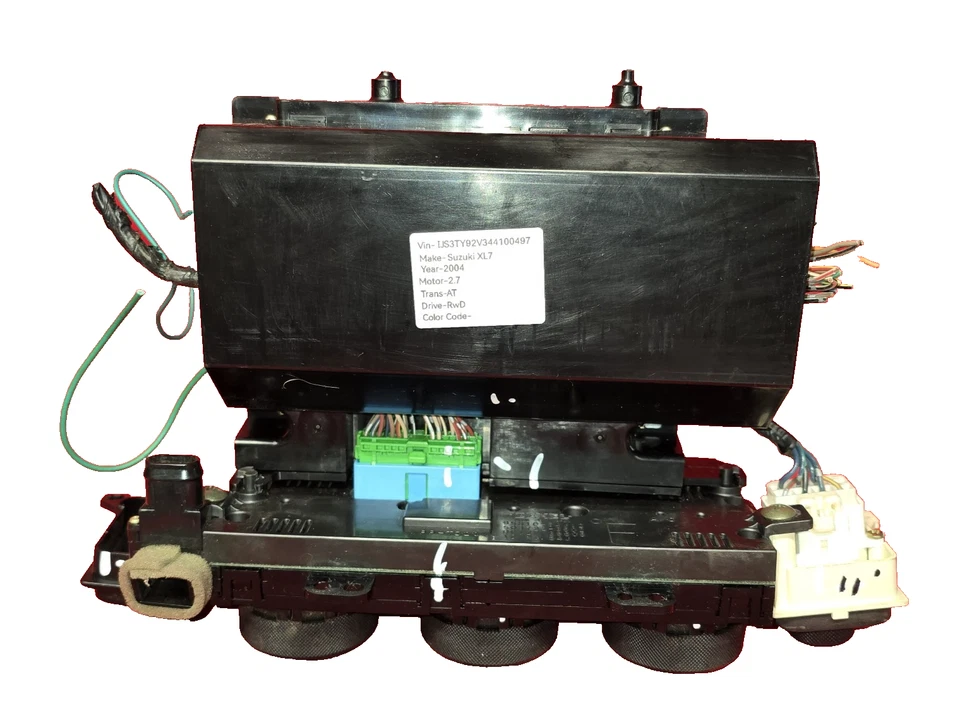 04 SUZUKI XL-7 A/C AQUECEDOR PAINEL DE CONTROLE DE TEMPERATURA CLIMÁTICA fabricante de equipamento original ENVIO RÁPIDO - Imagem 4 de 4