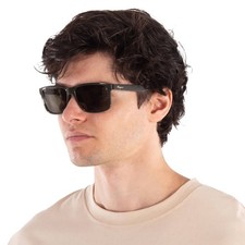 Salvatore Ferragamo Dark Grey Rectangular Men's Sunglasses SF938S 338 57