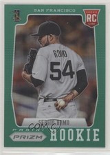 2012 Panini Prizm Retail Green Prizm Sergio Romo #160 0b5