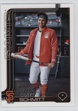 2025 Topps Series 2 Golden Mirror Image Variation SSP Casey Schmitt #495 vs3