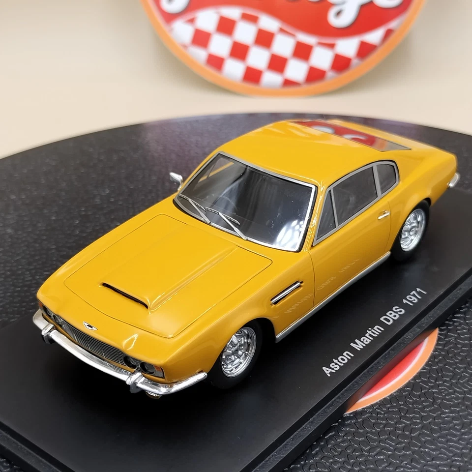 SPARK 1/43 Aston Martin DBS 1971 Bahana Yellow S0580 resin model - Image 2 of 4