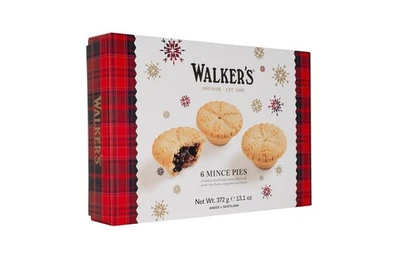 Walker's Luxury Mince Pies Traditional Holiday Treats 13.1 Ounces