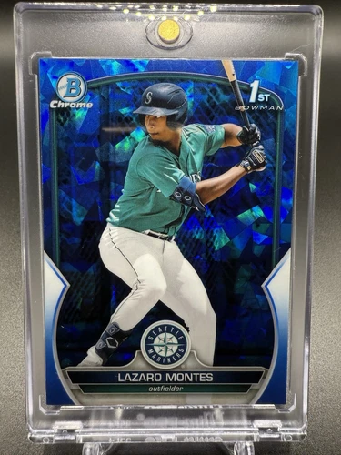 ⚾️🔥2023 Bowman Chrome Sapphire Lazaro Montes (RC) 1st Bowman SP🔥⚾️