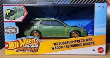 Hot Wheels Pull-back Speeders 03 Subaru Impreza Wrx Wagon Remorque Bugeye