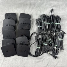 Pack Of 12 Apple TV 2nd Generation 8GB Media Streamer - A1378 Power Cables READ