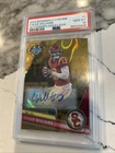 2023 Bowman U Chrome Caleb Williams Gold Lava Auto /50 PSA 10! Low Pop.