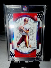 JOE THEISMANN 2023 PANINI NATIONAL TREASURES #100 STARS AND STRIPES 4/13
