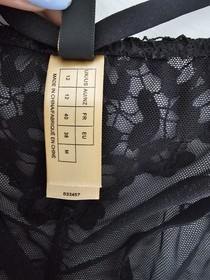 DITA VON TEESE DAHLIA TWO PIECE SET BRA 34B AND BRIEF M