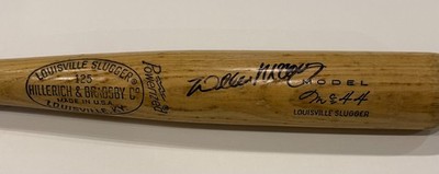 WILLIE MCCOVEY #44 SF Giants Louisville Slugger Autographed