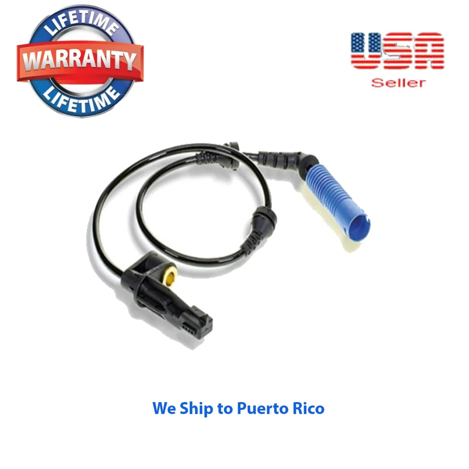 Sensor de velocidade de roda 4 ABS dianteiro traseiro esquerdo e direito ajuste BMW 325CI 325I 330CI 330I M3 - Imagem 3 de 4