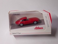 Rare Schuco Jaguar E-Type Red 1/64 Mini Car 14Y+ JAPAN