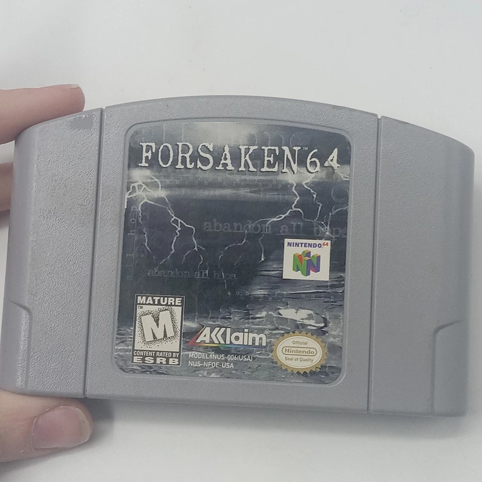 Forsaken 64 Nintendo 64 N64 Complete In Box CIB With Manual Tested - Image 2 of 4
