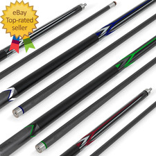 Masterton Billiard Cue 4 Pack  Includes Four 2 Piece 58" Billiard Cues