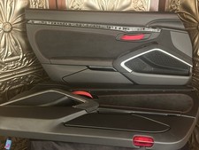 Porsche 911 991 981 718 Spyder Rs Lr Alcantara Leather Door Card Panel Set Oem