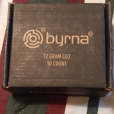 Byrna 12 Gram CO2 Cartridge Set, 10 Count, Model/MPN 12 GRAM CO2