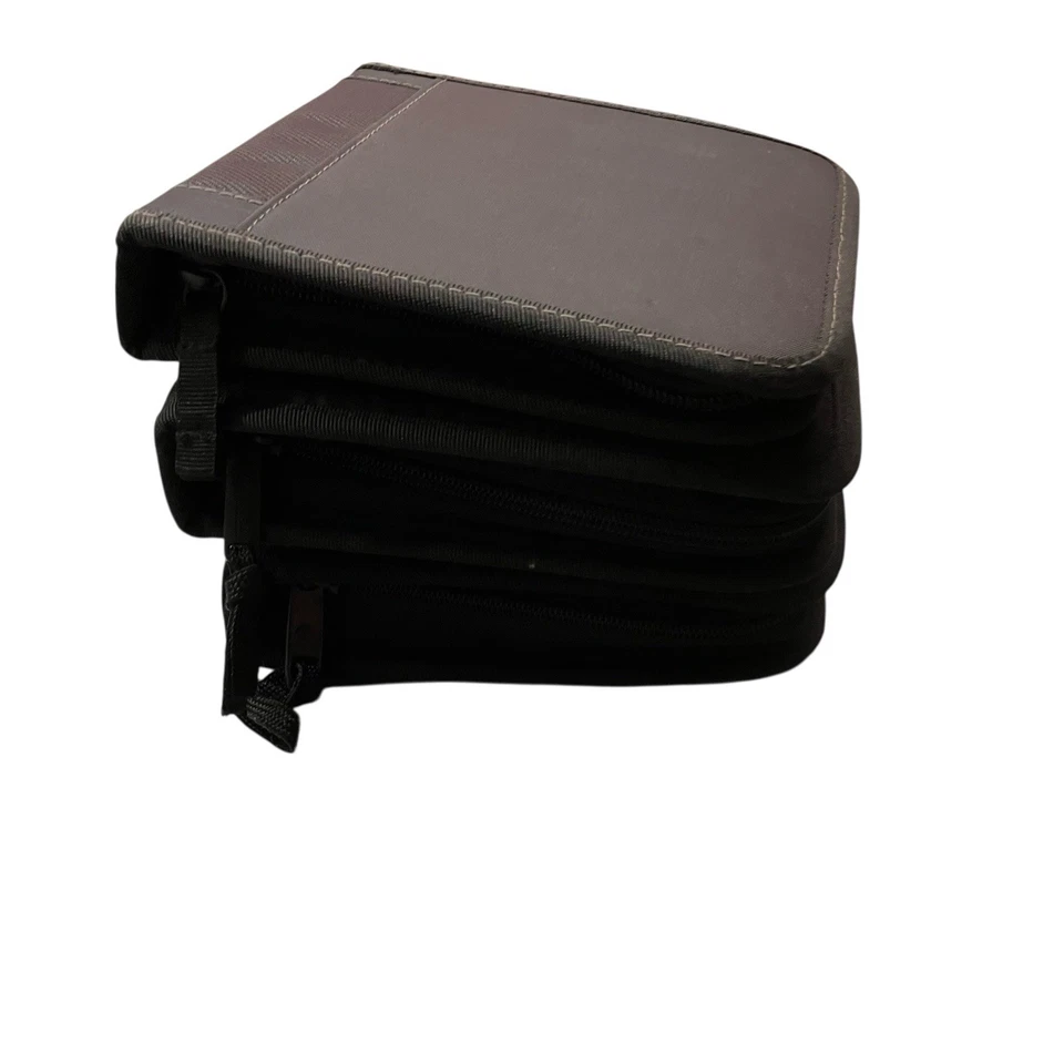 Lot of 3 VTG Case Logic Case Sleeve Soft Zip CD/DVD/Bluray Disc Holders - Image 4 of 4