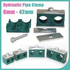 Morsetto idraulico per tubi stile Stauff doppio tubo corpo solido serie TTPG4 6mm - 42mm