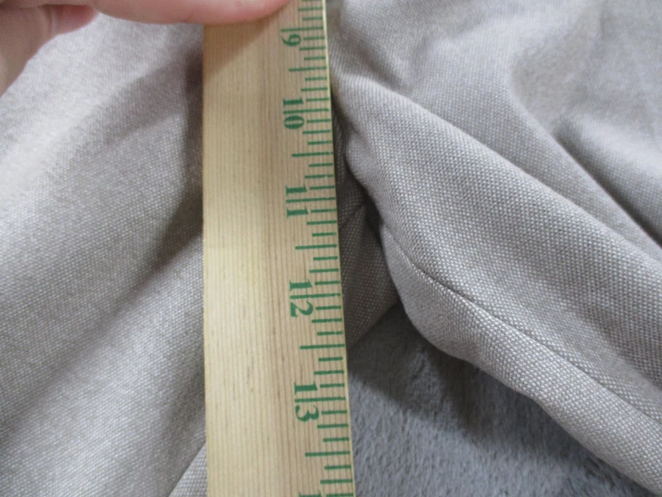 Express Pants Womens 2R Taupe Editor Flare Low Rise Wide Waistband Dress Work - Image 4 of 4