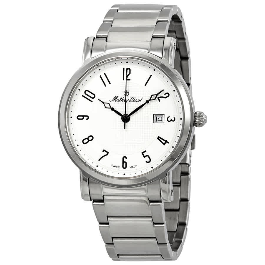 Mathey-Tissot HB611251MAG Men's White Dial Metal City Watch
