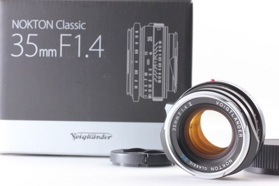[Unbenutzt] Voigtländer NOKTON classic 35mm f1.4 II SC Leica M aus Japan